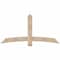 Ekena Millwork Bellingham Smooth Timber Gable Bracket, Douglas Fir, 72"W x 36"H x 1 1/2"D x 5 1/2"F, 12/12 Pitch GBW072X36X0206BEL00SDF - alternate 1